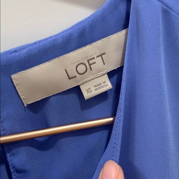 Loft Ruffle Back Shell Tank Top - Picture 8 of 9